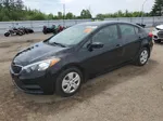 2016 Kia Forte Lx Black vin: KNAFK4A60G5600350