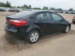 2016 Kia Forte Lx Black vin: KNAFK4A60G5600350