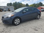 2016 Kia Forte Lx Gray vin: KNAFK4A60G5612384