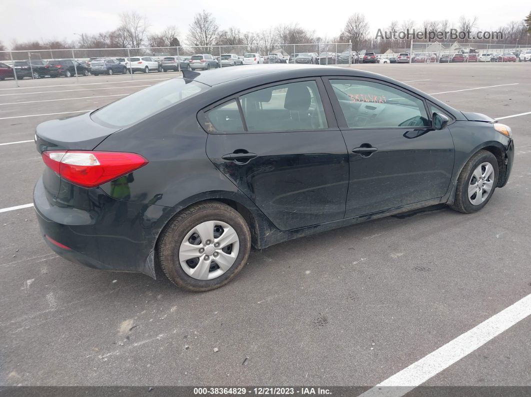 2016 Kia Forte Lx Black vin: KNAFK4A60G5617004