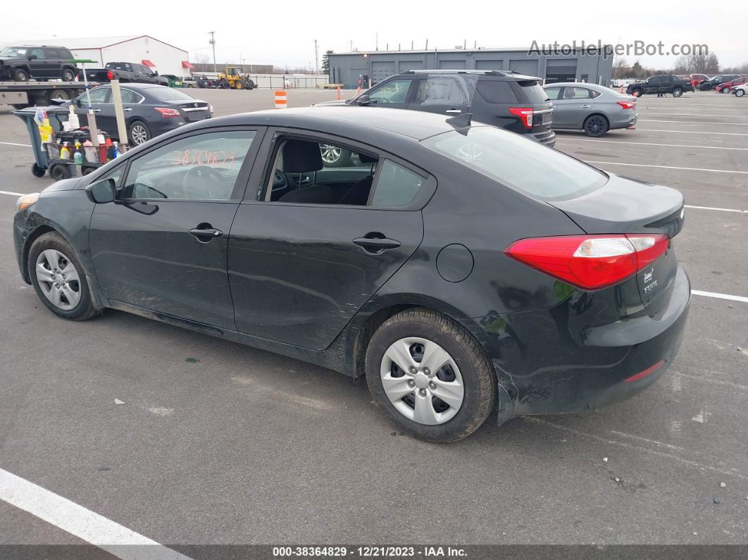 2016 Kia Forte Lx Black vin: KNAFK4A60G5617004