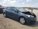 2016 Kia Forte Lx Gray vin: KNAFK4A61G5568234