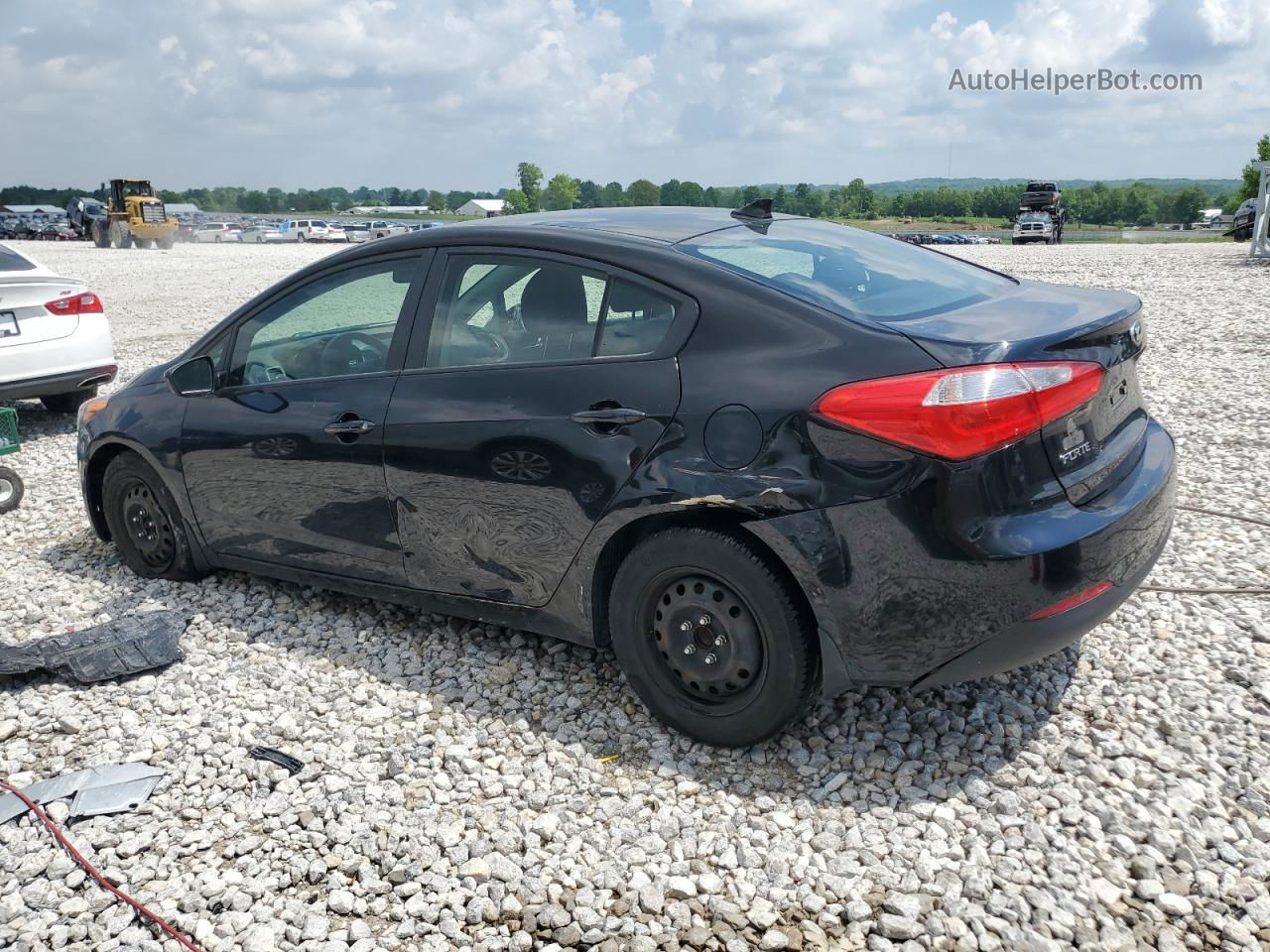 2016 Kia Forte Lx Black vin: KNAFK4A61G5569769