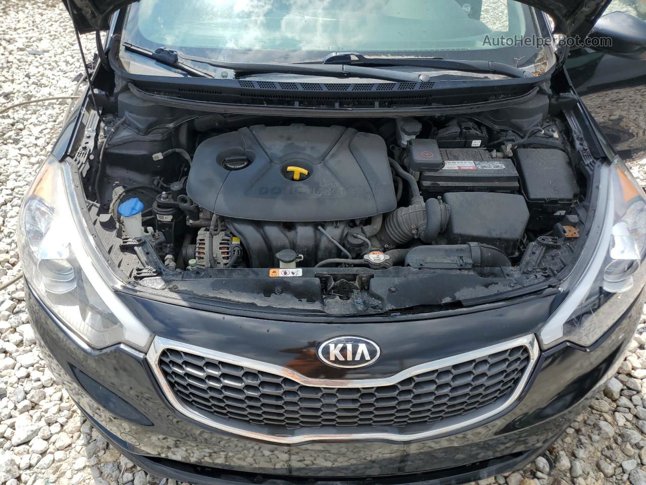 2016 Kia Forte Lx Черный vin: KNAFK4A61G5569769