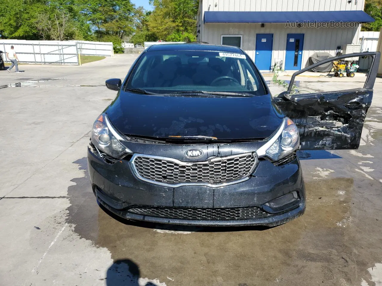 2016 Kia Forte Lx Black vin: KNAFK4A61G5619781