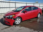 2016 Kia Forte Lx Red vin: KNAFK4A62G5445588