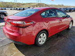 2016 Kia Forte Lx Red vin: KNAFK4A62G5445588