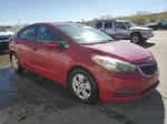 2016 Kia Forte Lx Красный vin: KNAFK4A62G5445588