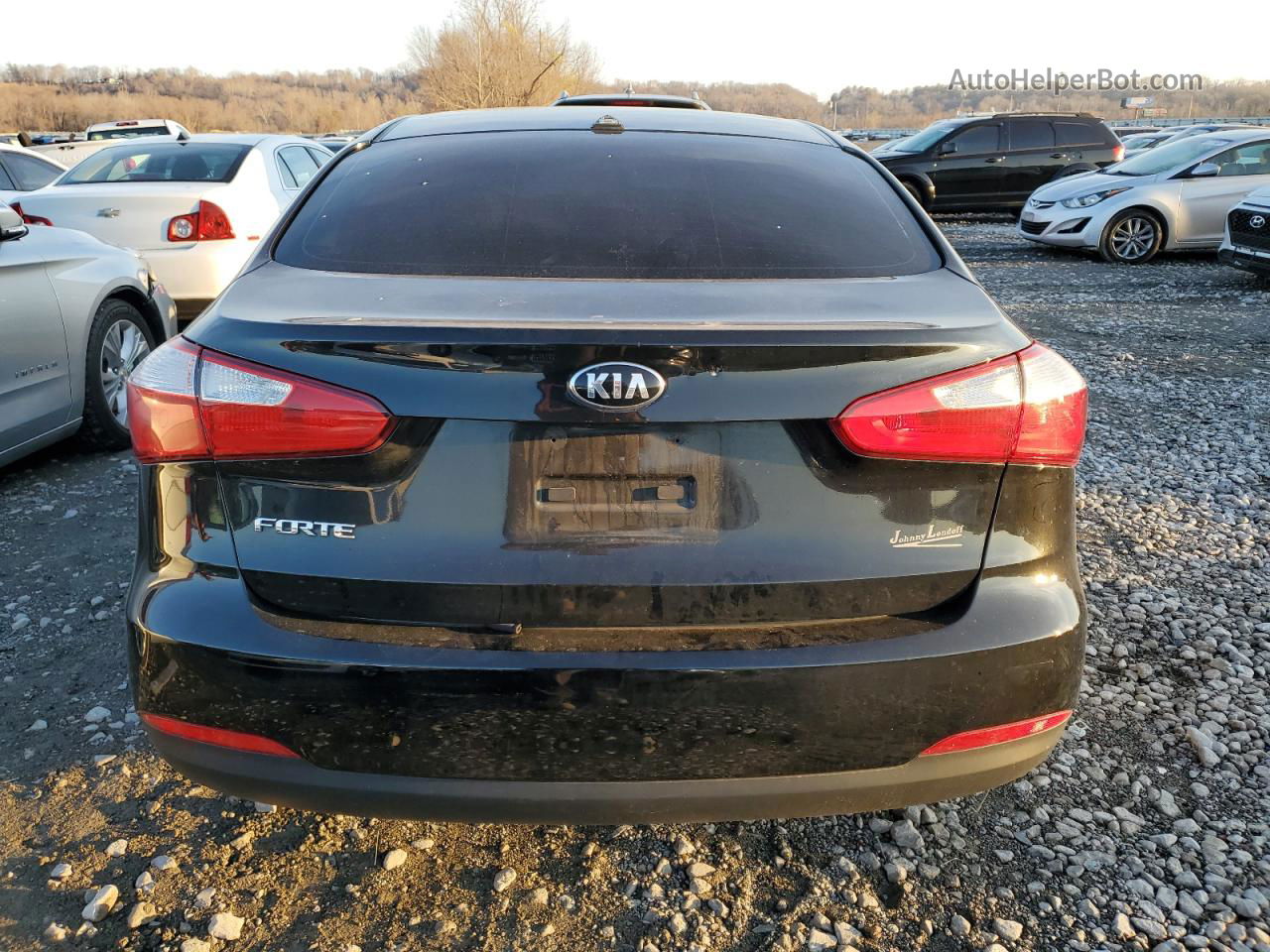 2016 Kia Forte Lx Black vin: KNAFK4A62G5513999