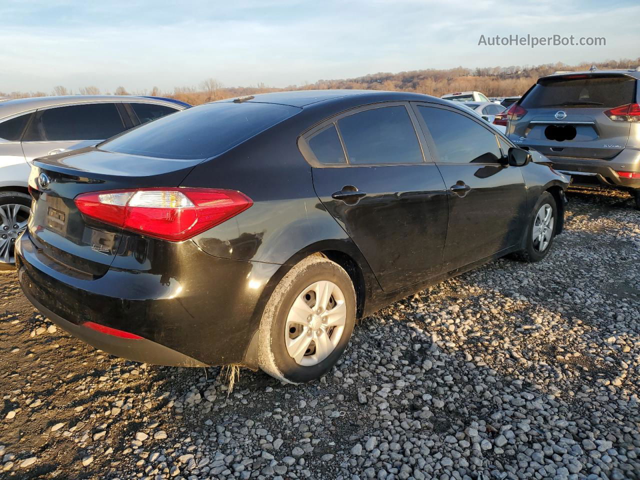 2016 Kia Forte Lx Black vin: KNAFK4A62G5513999