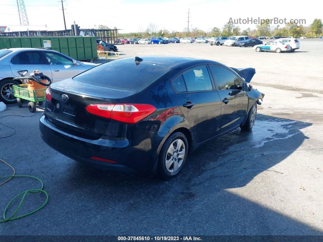 2016 Kia Forte Lx Black vin: KNAFK4A62G5540071