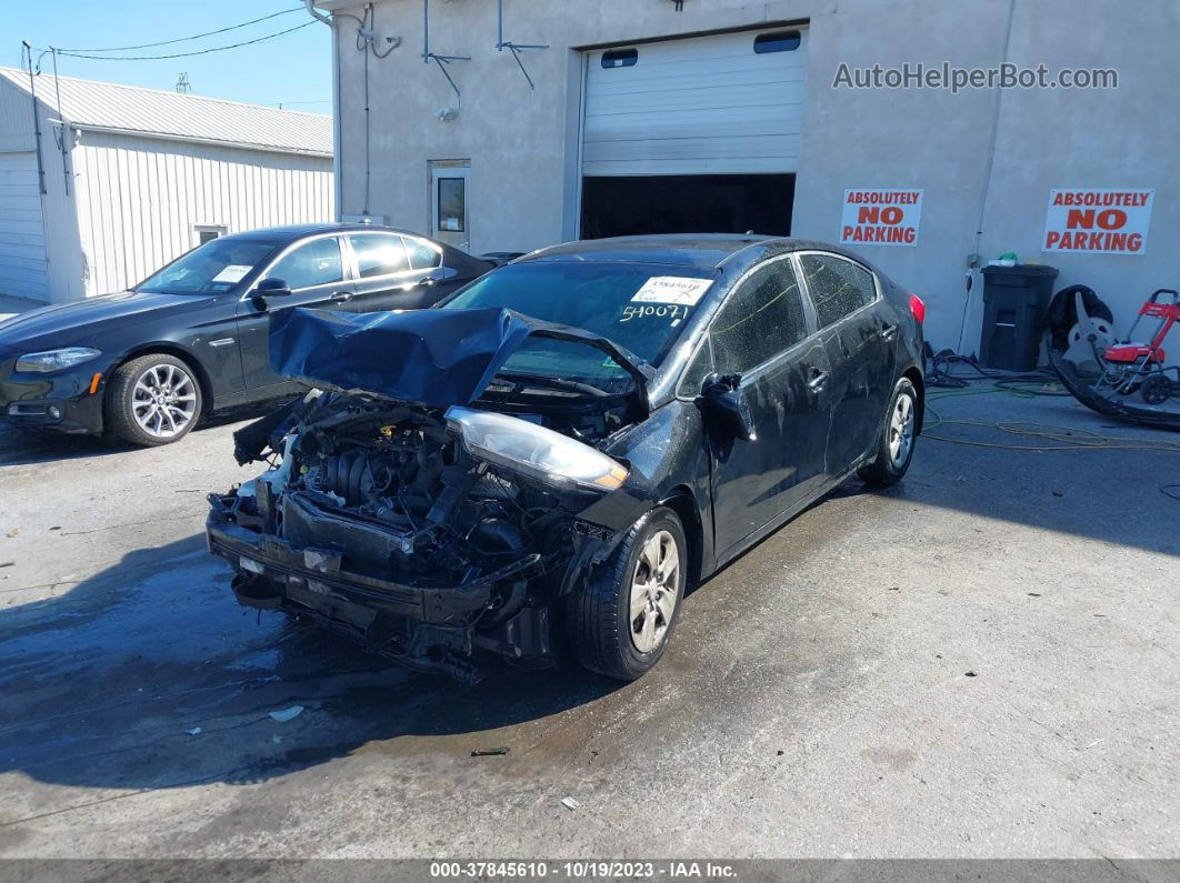 2016 Kia Forte Lx Black vin: KNAFK4A62G5540071