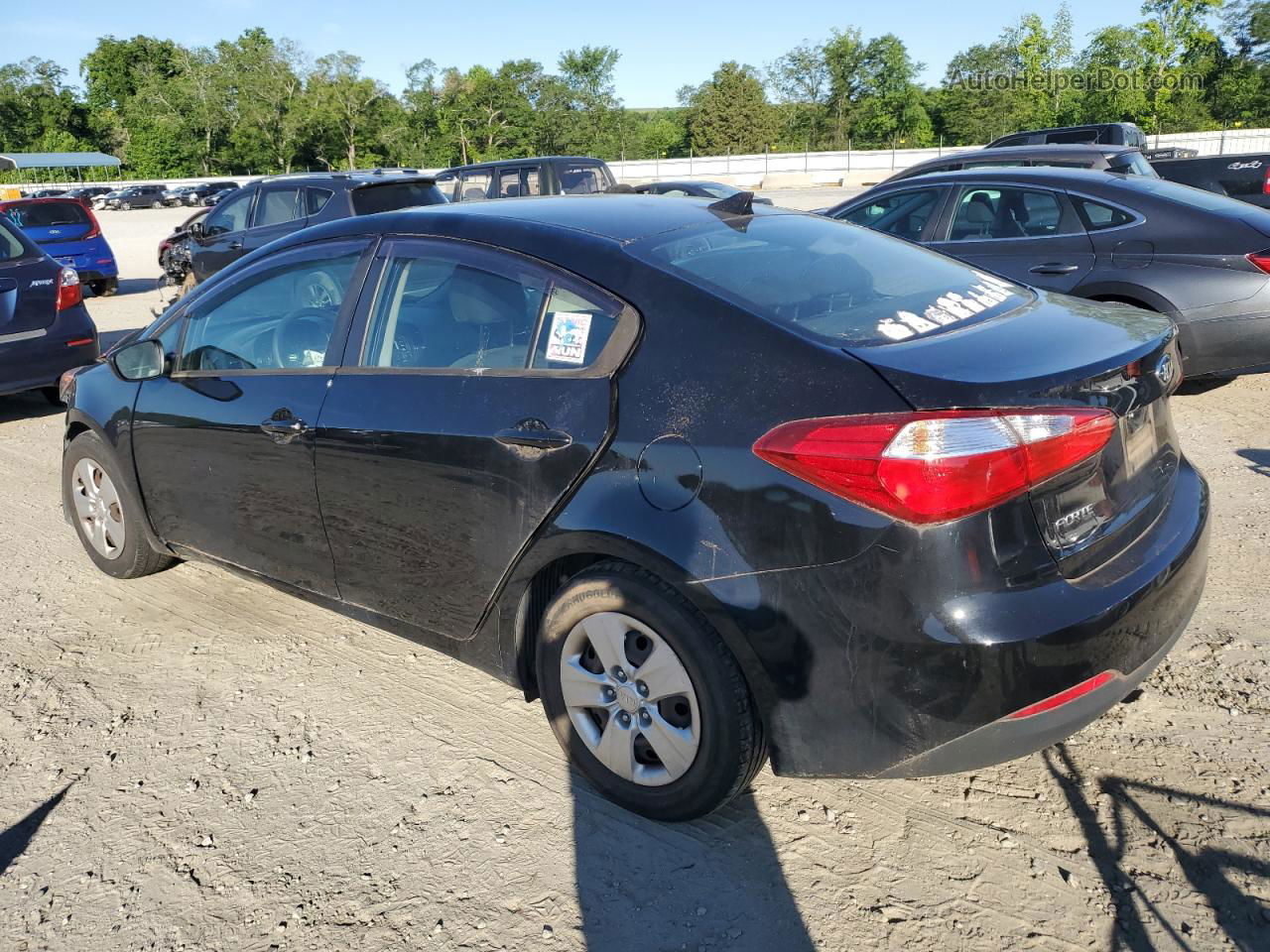 2016 Kia Forte Lx Black vin: KNAFK4A62G5569800