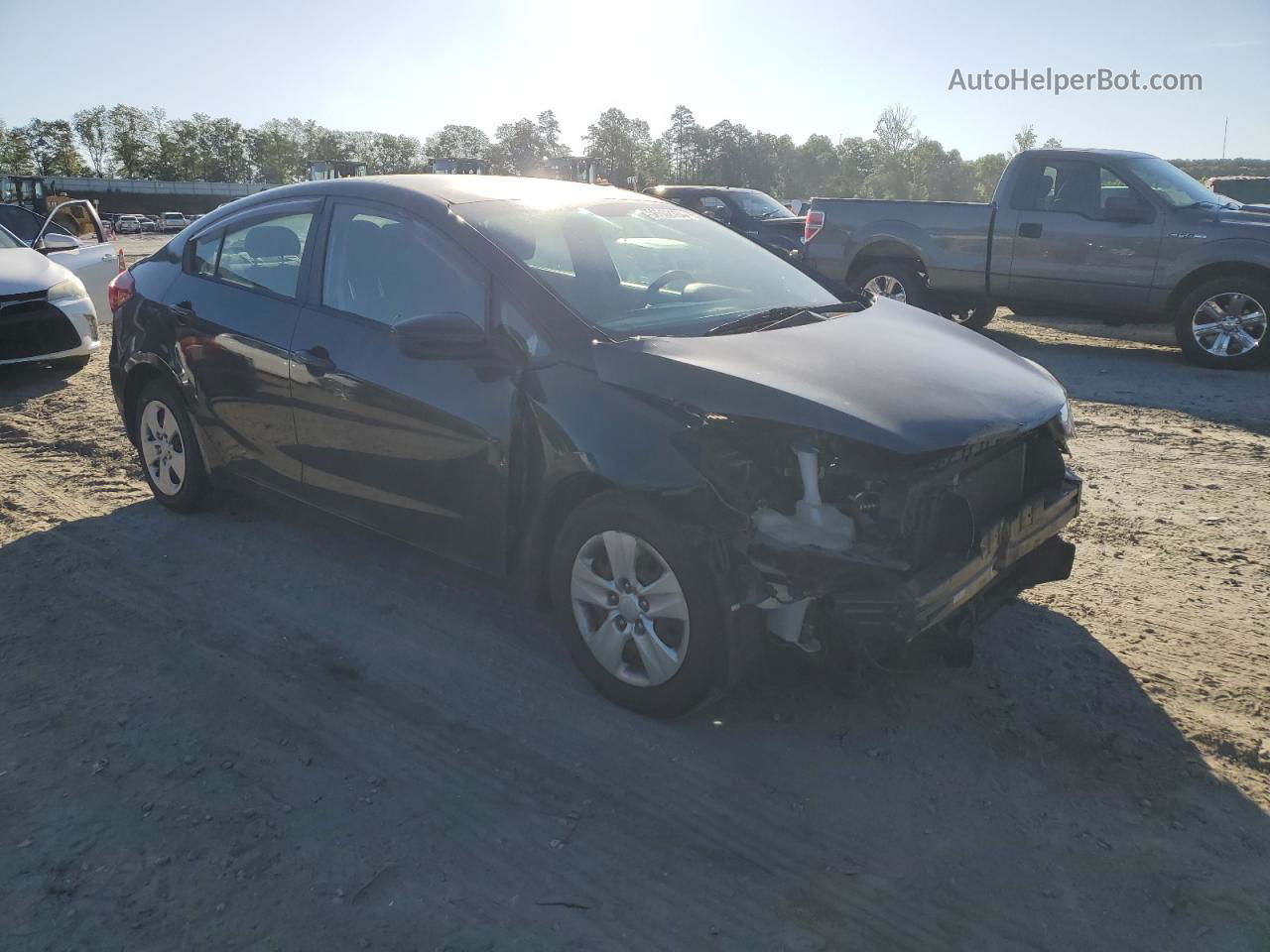 2016 Kia Forte Lx Black vin: KNAFK4A62G5569800