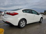 2016 Kia Forte Lx White vin: KNAFK4A62G5591294