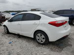 2016 Kia Forte Lx White vin: KNAFK4A62G5606487