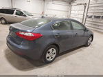 2016 Kia Forte Lx Gray vin: KNAFK4A62G5614783