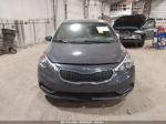 2016 Kia Forte Lx Gray vin: KNAFK4A62G5614783