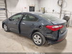 2016 Kia Forte Lx Gray vin: KNAFK4A62G5614783