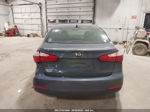 2016 Kia Forte Lx Gray vin: KNAFK4A62G5614783