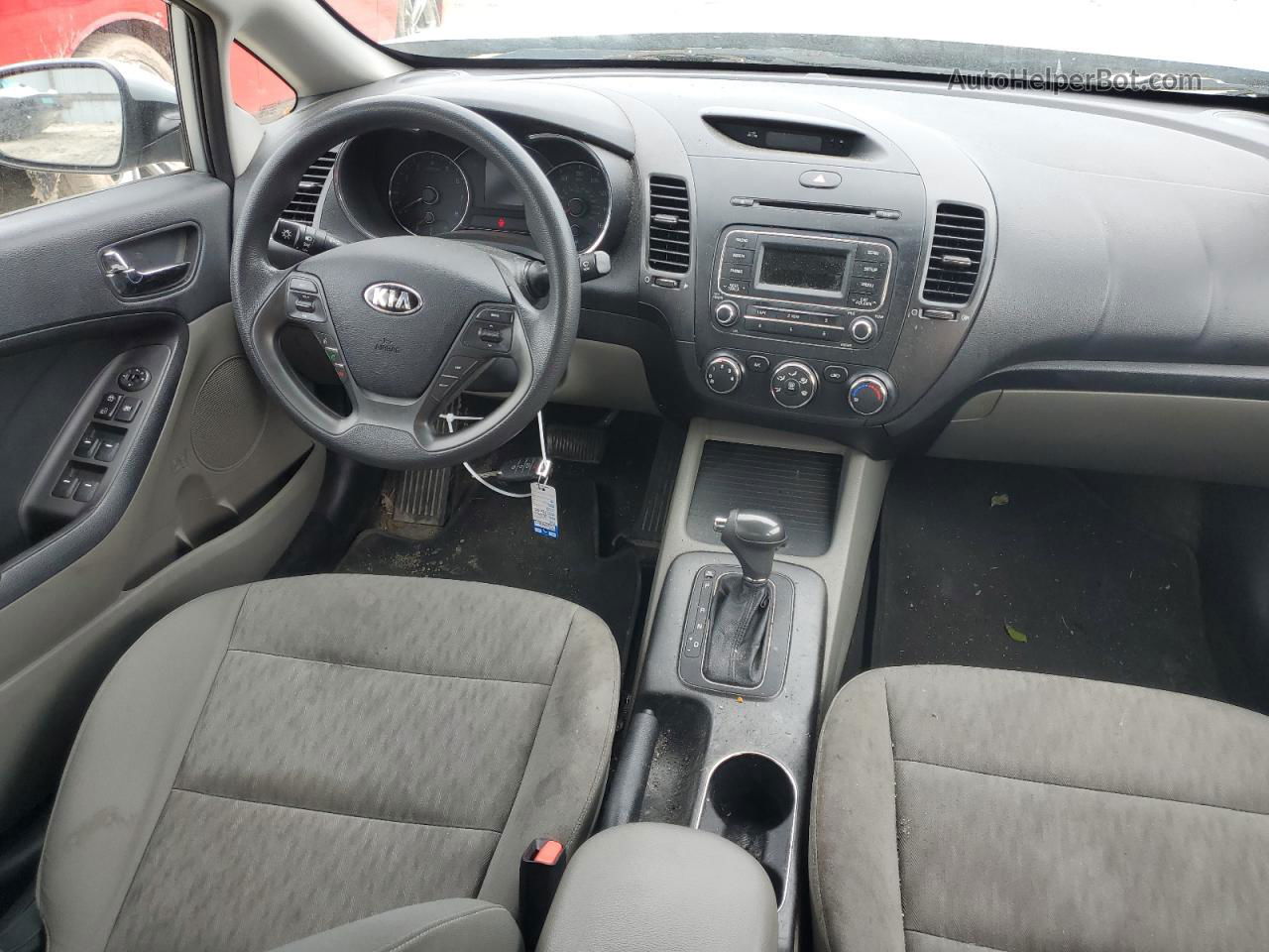 2016 Kia Forte Lx Серебряный vin: KNAFK4A63G5463985