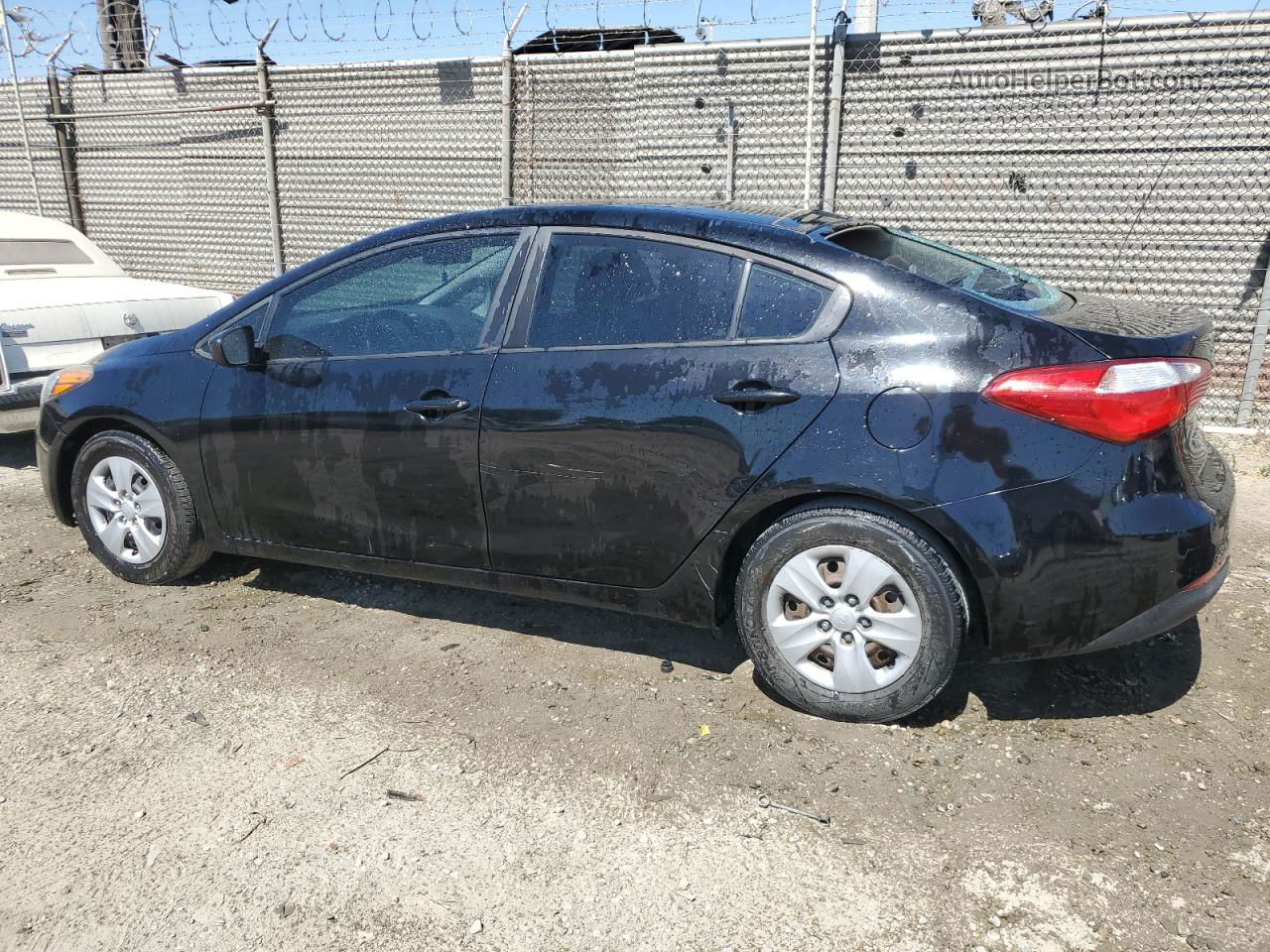 2016 Kia Forte Lx Black vin: KNAFK4A63G5530830