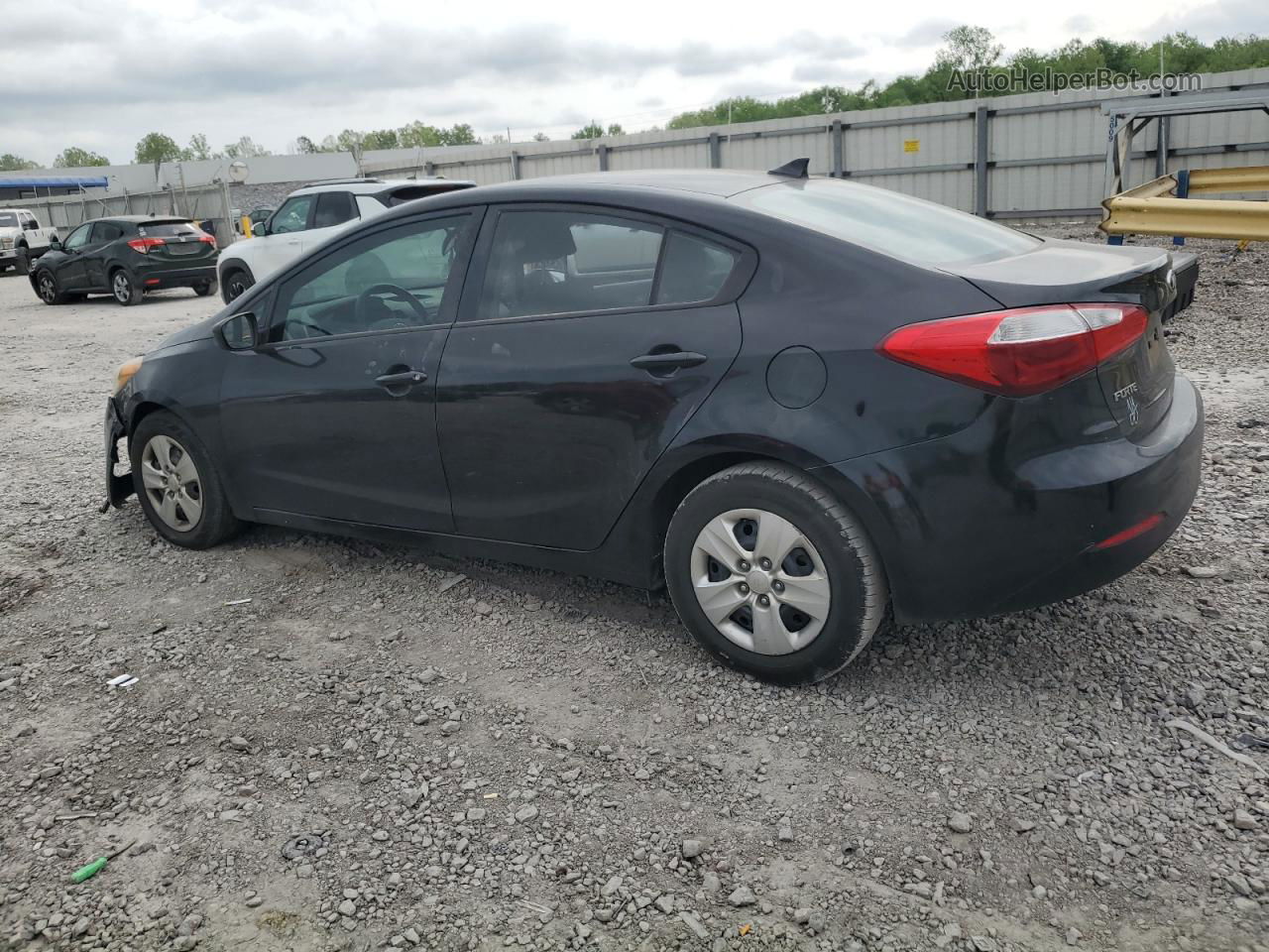 2016 Kia Forte Lx Black vin: KNAFK4A63G5551113