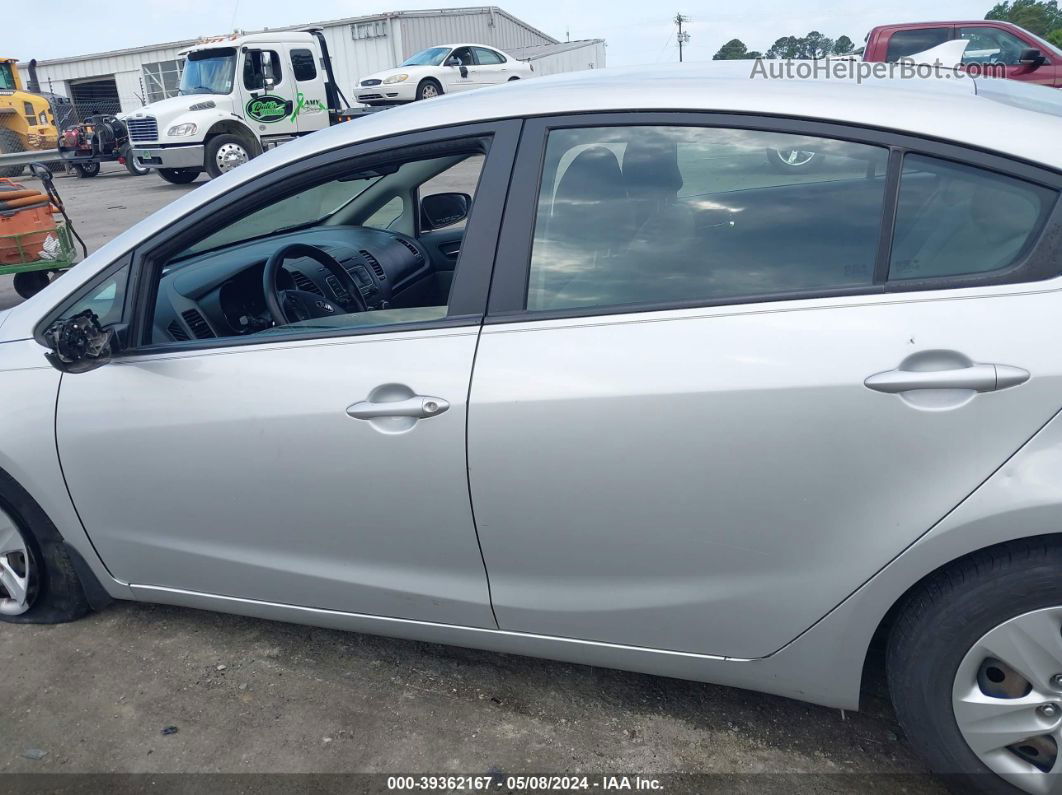 2016 Kia Forte Lx Silver vin: KNAFK4A63G5576819