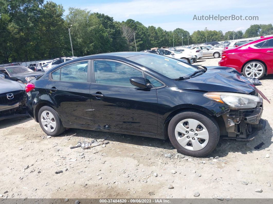 2016 Kia Forte Lx Black vin: KNAFK4A63G5585052