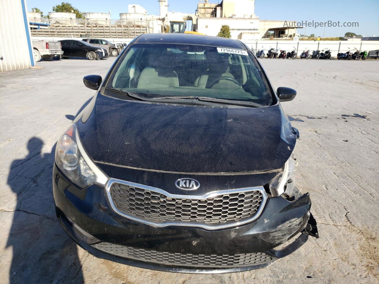 2016 Kia Forte Lx Черный vin: KNAFK4A63G5586539