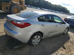 2016 Kia Forte Lx Серебряный vin: KNAFK4A63G5604201