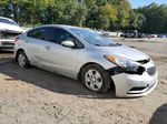 2016 Kia Forte Lx Silver vin: KNAFK4A63G5604201