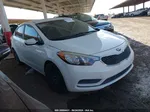 2016 Kia Forte Lx White vin: KNAFK4A63G5613660