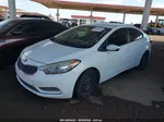 2016 Kia Forte Lx Белый vin: KNAFK4A63G5613660