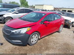 2016 Kia Forte Lx Red vin: KNAFK4A64G5468371