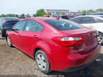 2016 Kia Forte Lx Red vin: KNAFK4A64G5468371