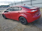 2016 Kia Forte Lx Burgundy vin: KNAFK4A64G5471545