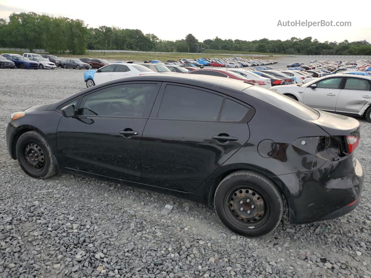 2016 Kia Forte Lx Black vin: KNAFK4A64G5485848