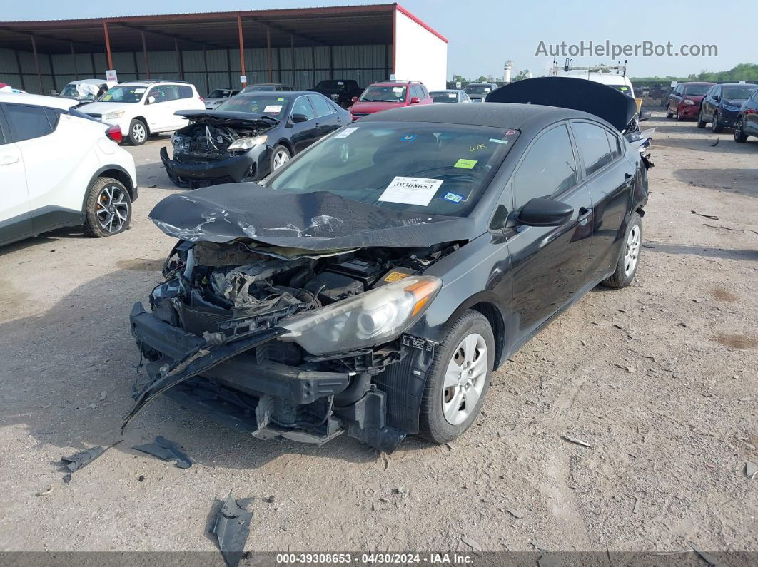 2016 Kia Forte Lx Black vin: KNAFK4A64G5509677