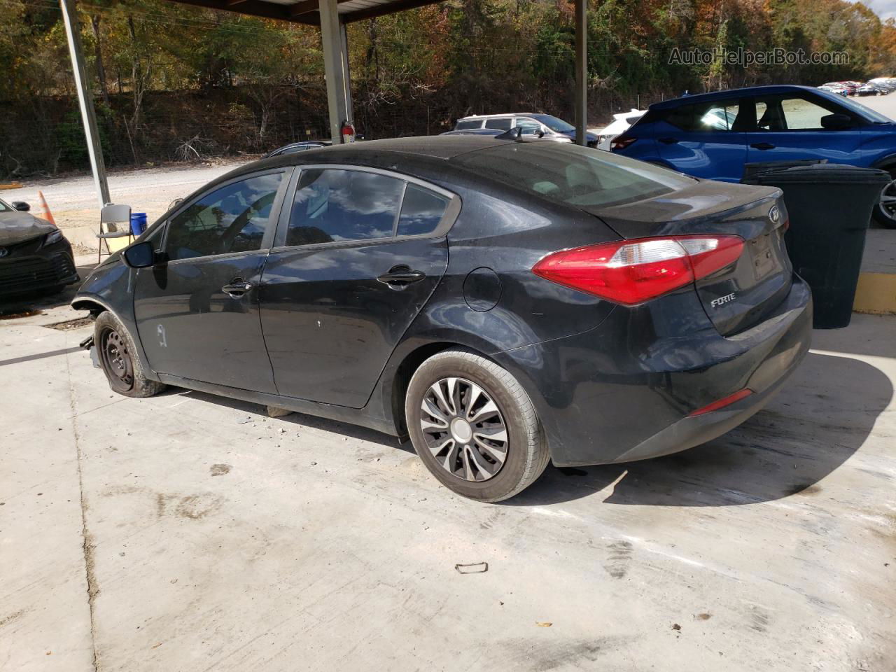 2016 Kia Forte Lx Black vin: KNAFK4A64G5517293