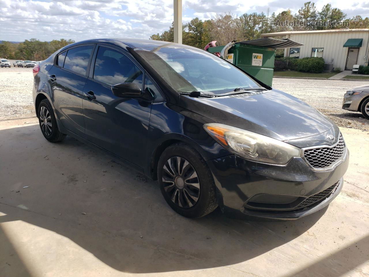 2016 Kia Forte Lx Black vin: KNAFK4A64G5517293