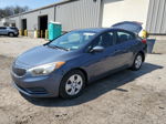 2016 Kia Forte Lx Blue vin: KNAFK4A64G5551895