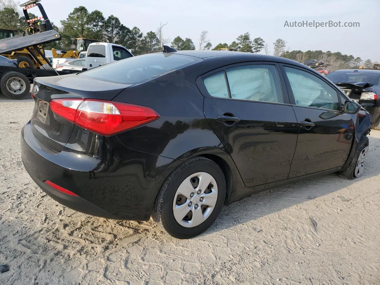 2016 Kia Forte Lx Black vin: KNAFK4A64G5558720