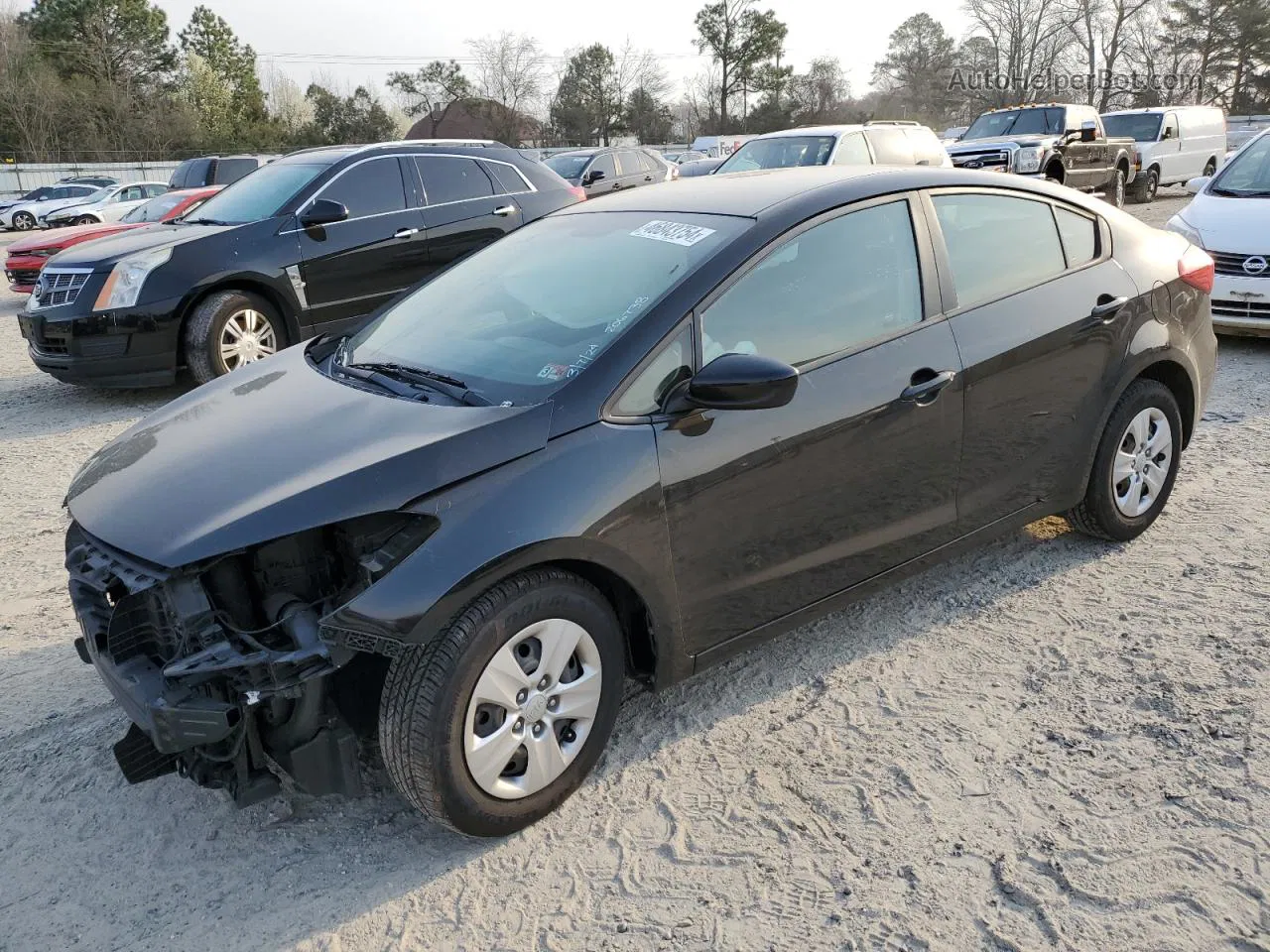 2016 Kia Forte Lx Black vin: KNAFK4A64G5558720