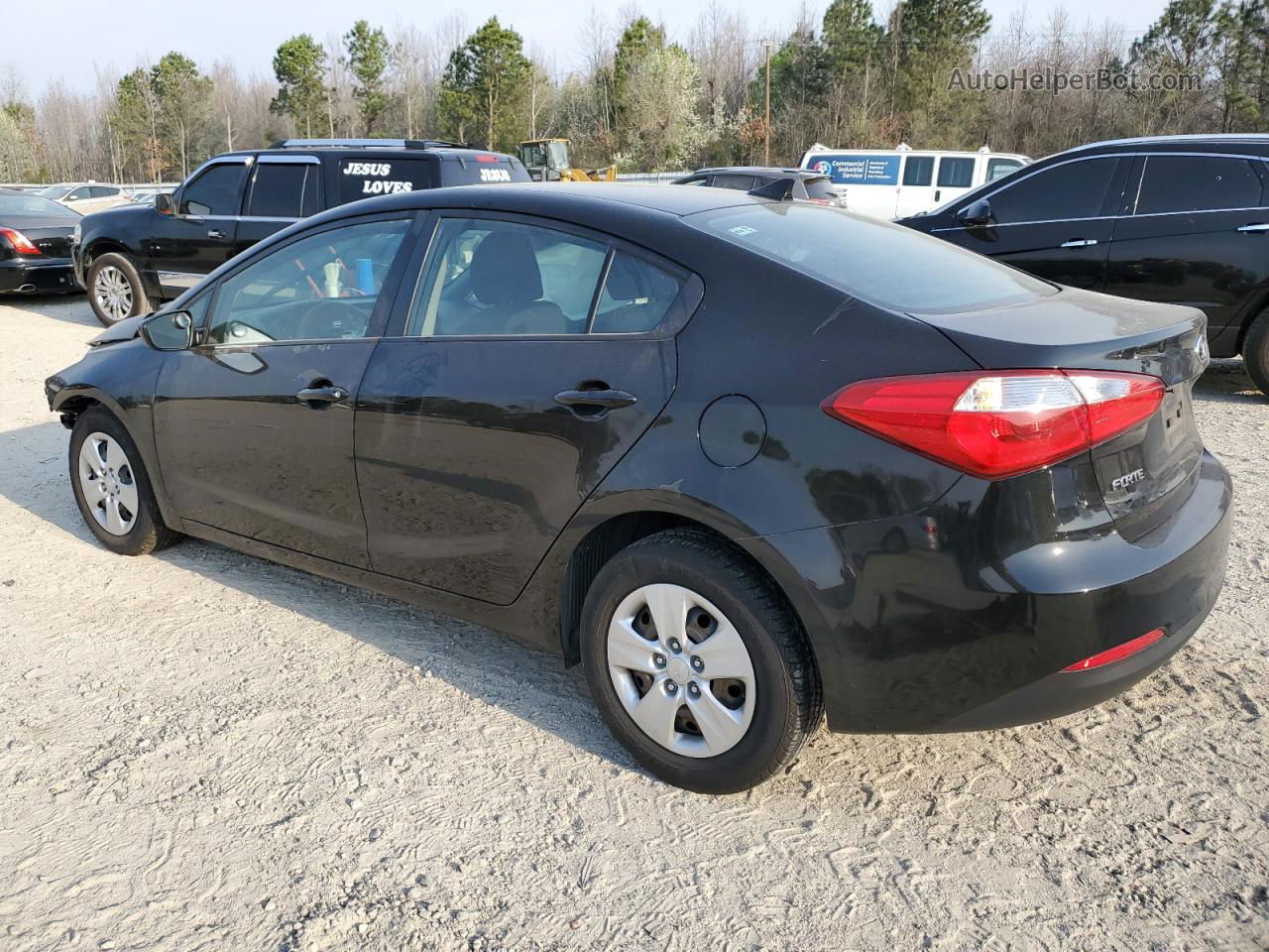 2016 Kia Forte Lx Black vin: KNAFK4A64G5558720