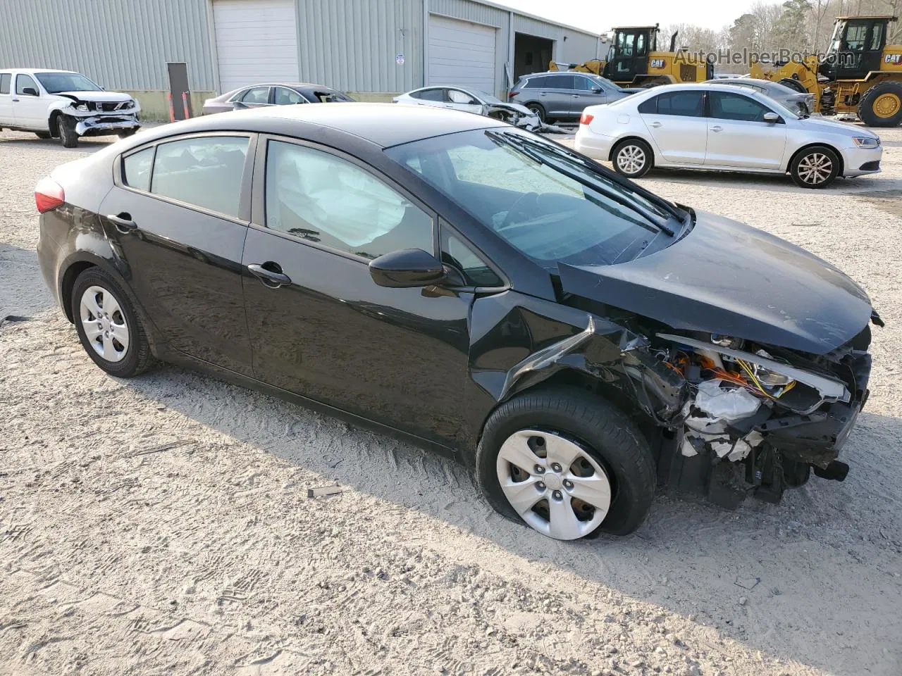 2016 Kia Forte Lx Black vin: KNAFK4A64G5558720