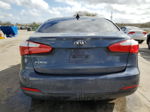 2016 Kia Forte Lx Gray vin: KNAFK4A64G5576411