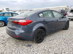 2016 Kia Forte Lx Gray vin: KNAFK4A64G5584556