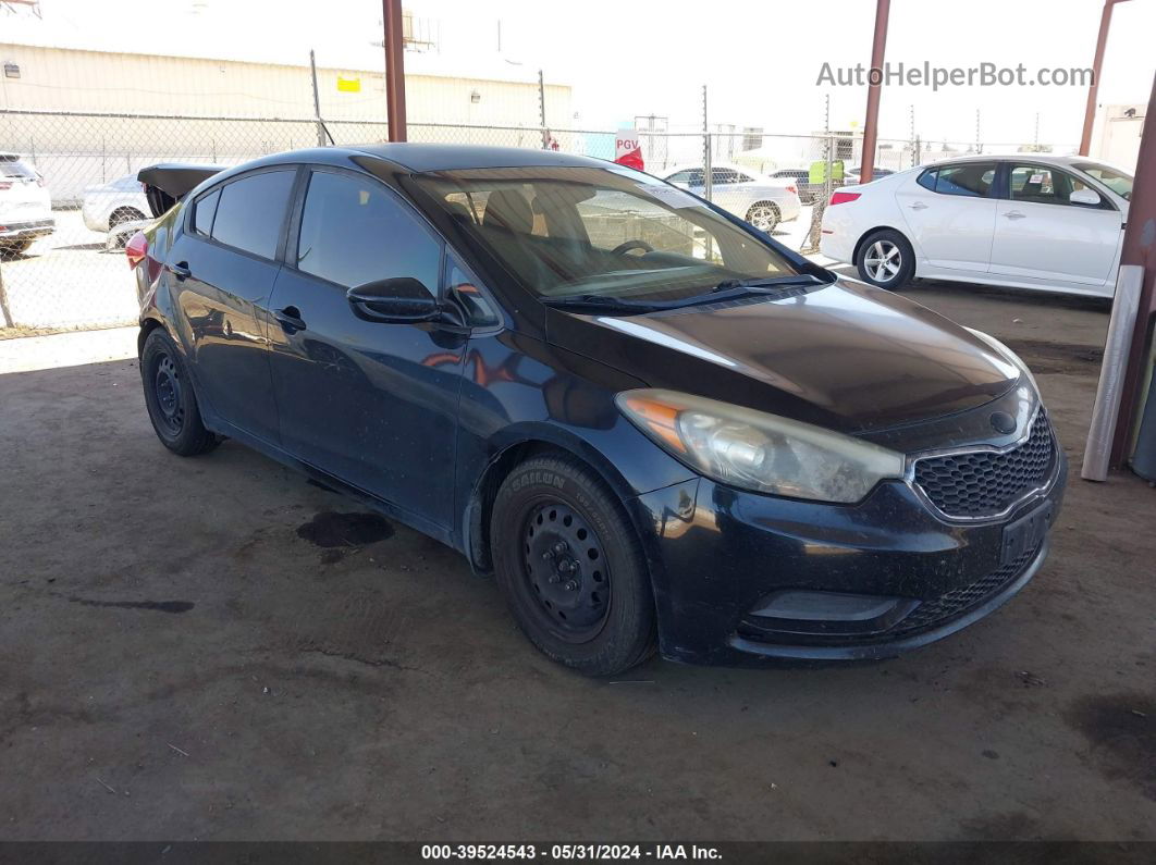 2016 Kia Forte Lx Black vin: KNAFK4A64G5593614