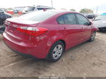 2016 Kia Forte Lx Красный vin: KNAFK4A64G5600948